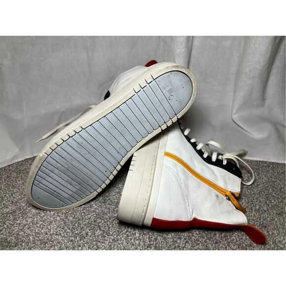 Oncept Women's White Black Lisbon Zip High Top Ultra-Soft Sneakers Size 9.5 NWOT - Picture 8 of 9